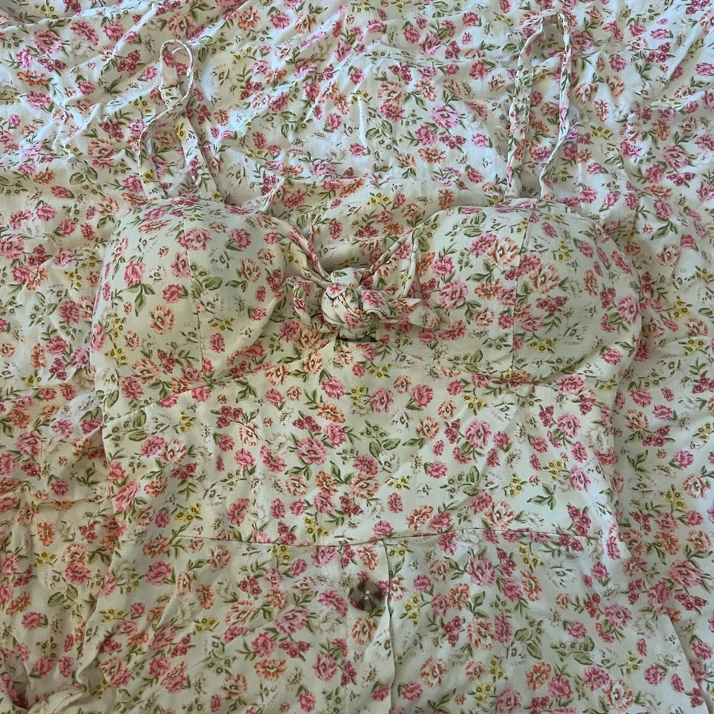 Floral long dress